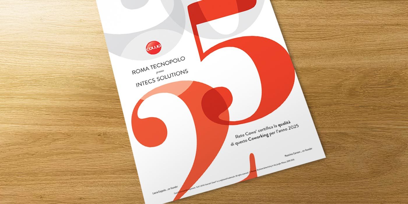 Attestato di qualità Cowo 2025